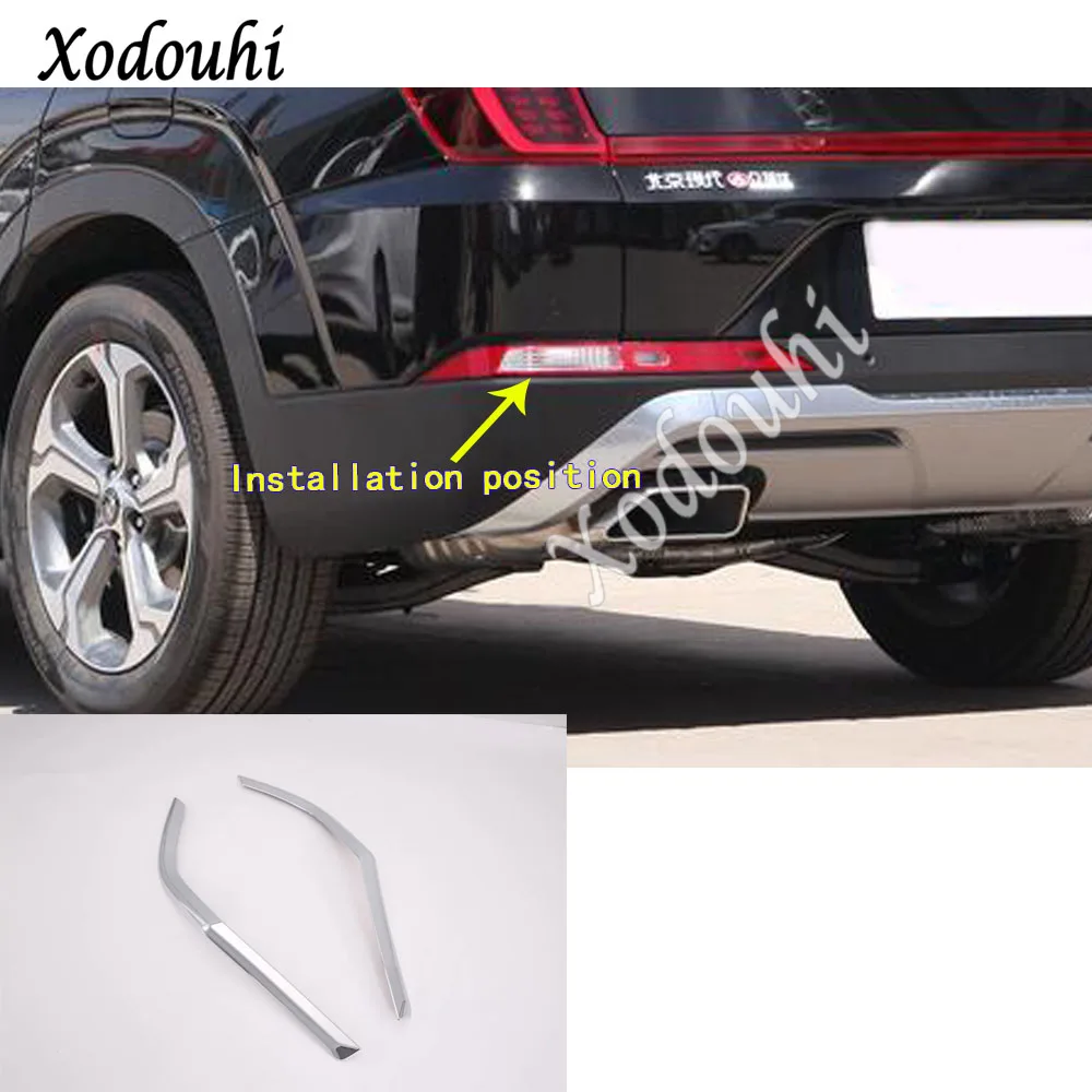 For Hyundai Santa Fe SantaFe 2019 2020 car sticker styling cover trim back tail rear fog light lamp frame parts 2pcs
For Hyundai Santa Fe SantaFe 2019 2020 car sticker styling cover trim back tail rear fog light lamp frame parts 2pcs