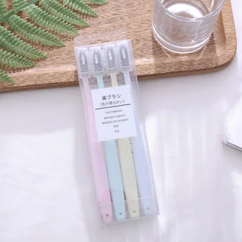 4pc/Lot Natural Bamboo Charcoal Toothbrush Colorful Whitening Soft Bristles Charcoal Teeth Brush Eco-friendly Oral Care
4pc/Lot Natural Bamboo Charcoal Toothbrush Colorful Whitening Soft Bristles Charcoal Teeth Brush Eco-friendly Oral Care