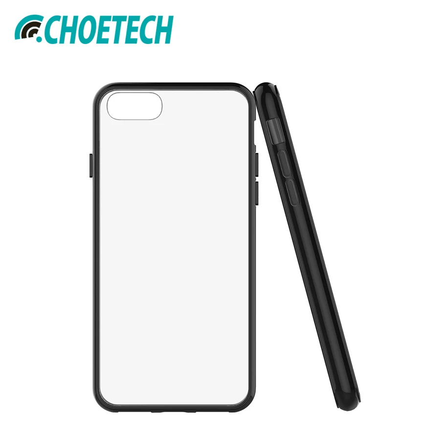 CHOETECH For iPhone 7 Plus Mobile Phone Case PC Clear Back Plate and Soft TPU Edges Protective Cover
CHOETECH For iPhone 7 Plus Mobile Phone Case PC Clear Back Plate and Soft TPU Edges Protective Cover