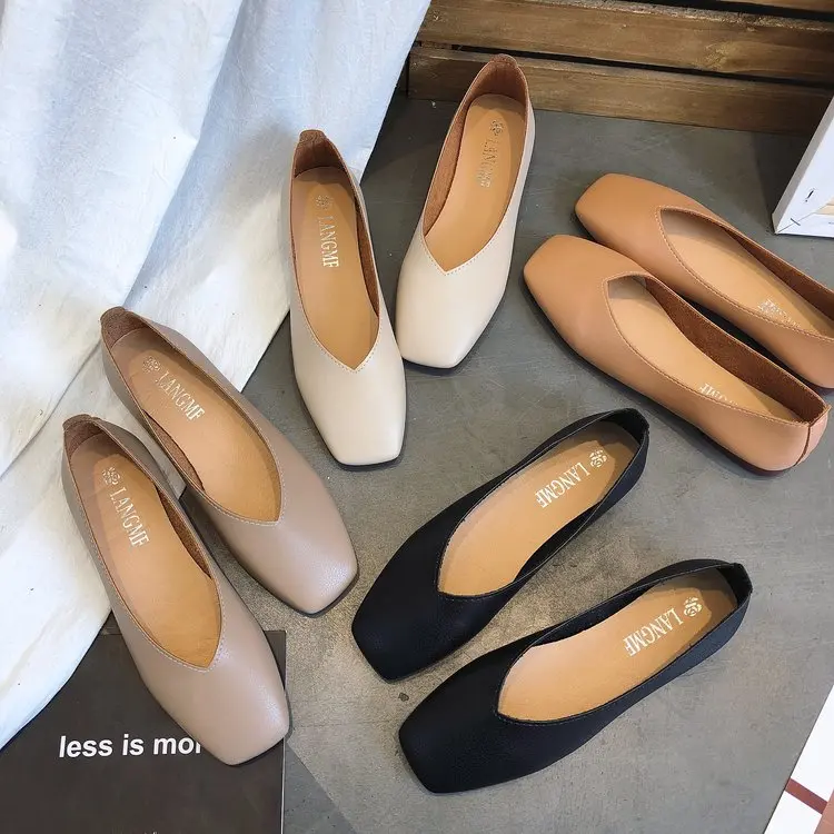 Retro grandma shoes shallow mouth versatile flat women's shoes square head flat with comfortable large size single shoes
Retro grandma shoes shallow mouth versatile flat women's shoes square head flat with comfortable large size single shoes