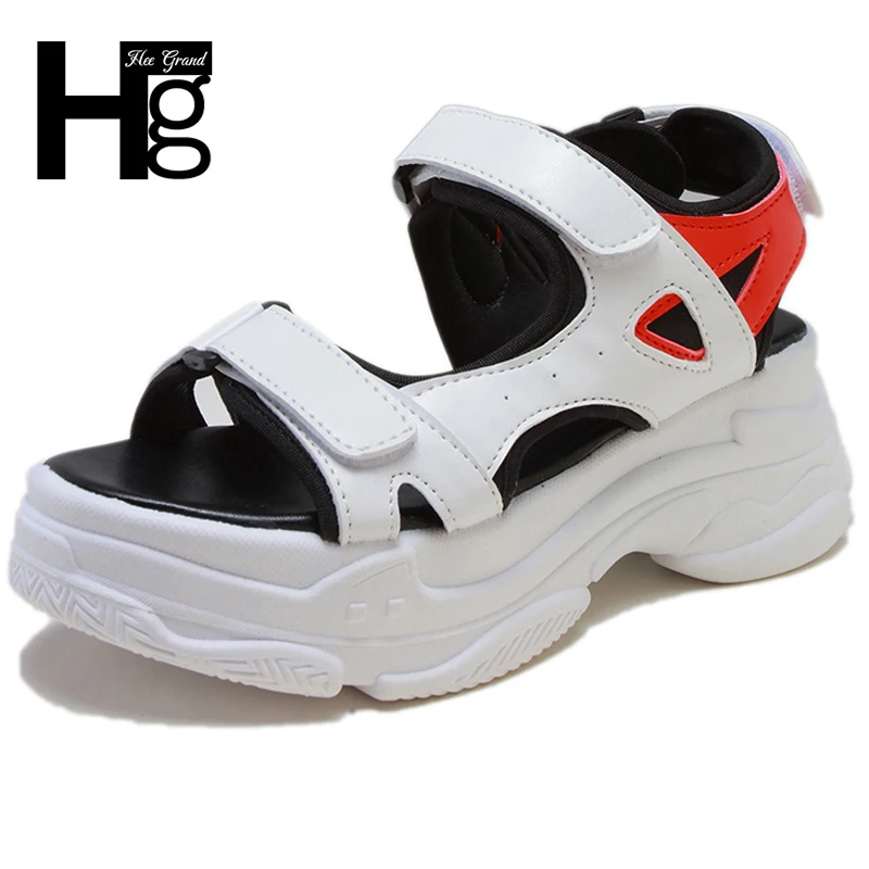 HEE GARND High-Heeled Sandals Summer Shoes Woman Sports Casual Shoes Platform Shoes Open Toe Black White Ladies Shoes XWZ5783
HEE GARND High-Heeled Sandals Summer Shoes Woman Sports Casual Shoes Platform Shoes Open Toe Black White Ladies Shoes XWZ5783