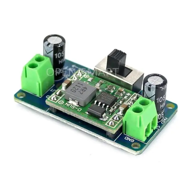 5V Buck Converter / MP1584 Power Regulator / 7-24V to 5V DC-DC Buck Regulator Module
5V Buck Converter / MP1584 Power Regulator / 7-24V to 5V DC-DC Buck Regulator Module