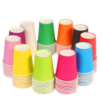 50pcs Colorful Disposable Cup Paper Drinking Cup Baby Shower Wedding Decor Home Tablewear Birthday Event Party Supplies
50pcs Colorful Disposable Cup Paper Drinking Cup Baby Shower Wedding Decor Home Tablewear Birthday Event Party Supplies