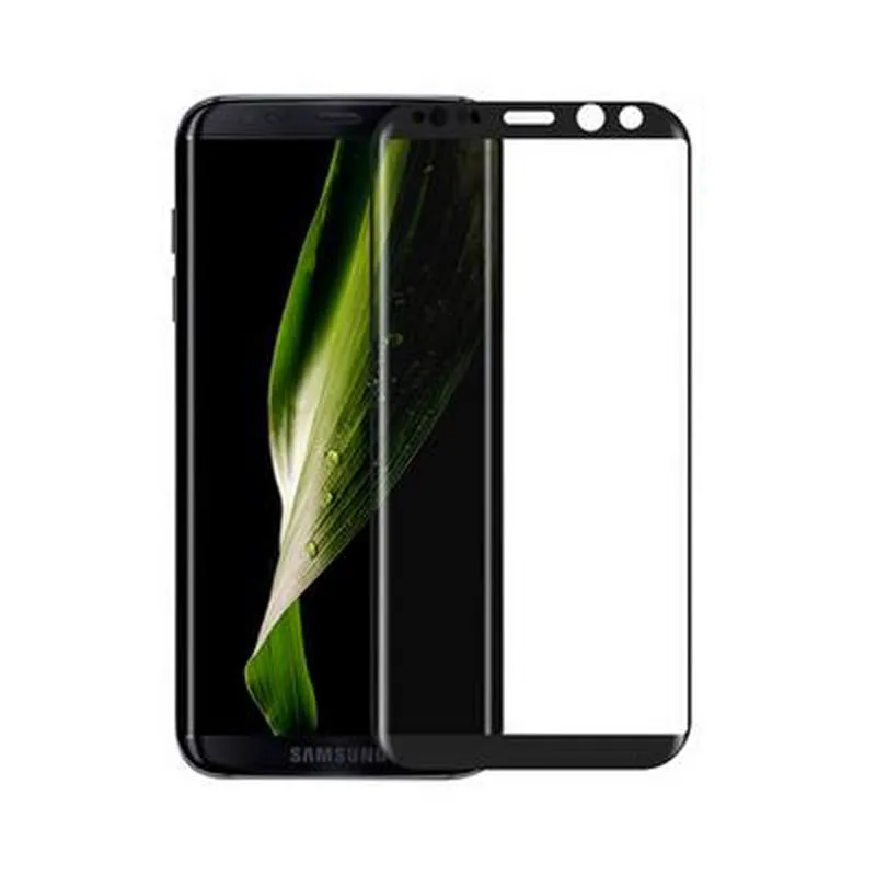 Передняя Полное Покрытие Закаленное Стекло Экран Протектор для Samsung Galaxy S8/S8 Плюс