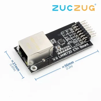 Smart Electronics LAN8720 module network module Ethernet transceiver RMII interface development board
Smart Electronics LAN8720 module network module Ethernet transceiver RMII interface development board