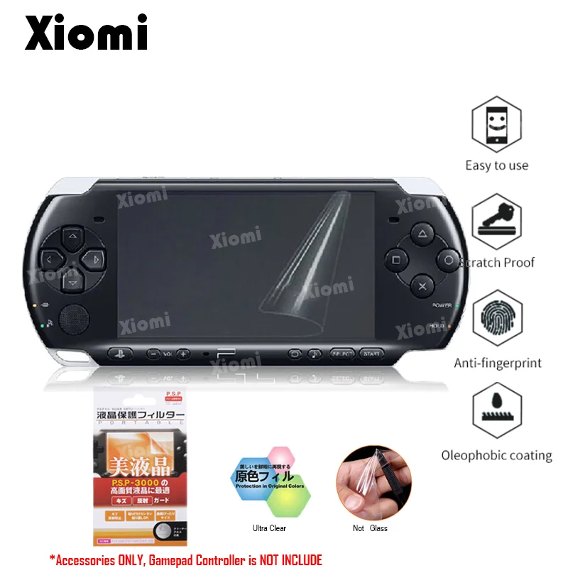 2pcs/Lot HD Transparent Clear Protective Film Surface Guard Cover for Sony PlayStation PSP 1000 2000 3000 Screen Protector
2pcs/Lot HD Transparent Clear Protective Film Surface Guard Cover for Sony PlayStation PSP 1000 2000 3000 Screen Protector