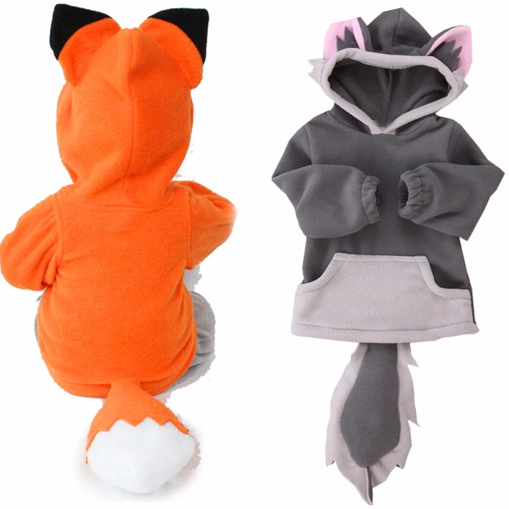 New Cute Cosplay Baby Kids Boys Girls Fox Wolf Animal Cartoon Costume Hoodie Sweatershirt Jacket Coat Outerwear 6M-4Y
New Cute Cosplay Baby Kids Boys Girls Fox Wolf Animal Cartoon Costume Hoodie Sweatershirt Jacket Coat Outerwear 6M-4Y