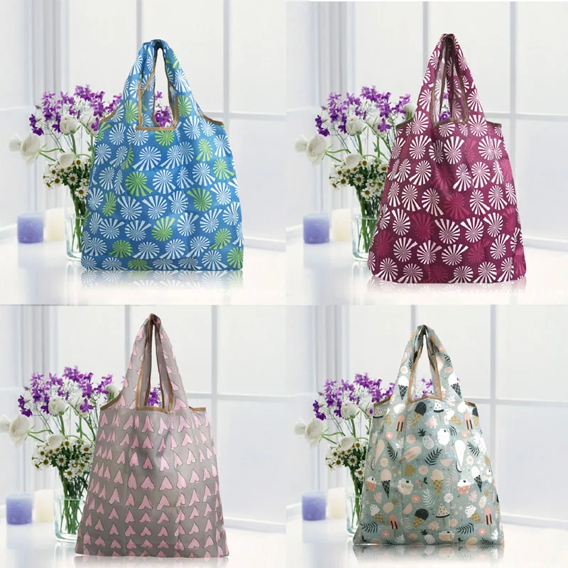 2019 New Lady Eco-Friendly Reusable Shopping Bag Foldable Recycle Strorage Bag Cartoon Floral Fruit Vegetable Grocery
2019 New Lady Eco-Friendly Reusable Shopping Bag Foldable Recycle Strorage Bag Cartoon Floral Fruit Vegetable Grocery