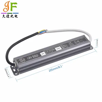 AC90~130V/170~250V to DC12V 50W 4.17A 50Watt IP67 Waterproof LED Driver Power Supply Transformer Black shell
AC90~130V/170~250V to DC12V 50W 4.17A 50Watt IP67 Waterproof LED Driver Power Supply Transformer Black shell