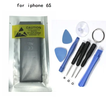 New 1725mAh 3.7V Li-ion Internal Battery Replacement for iPhone 6S battery With Repair Tools #35
New 1725mAh 3.7V Li-ion Internal Battery Replacement for iPhone 6S battery With Repair Tools #35