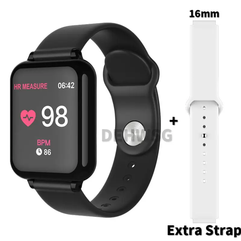 B57 Smart Bracelet Men Women Outdoor Sport Tracker Heart Rate Monitor Call Reminder Bluetooth Smart Watch For xiaomi Android IOS
B57 Smart Bracelet Men Women Outdoor Sport Tracker Heart Rate Monitor Call Reminder Bluetooth Smart Watch For xiaomi Android IOS