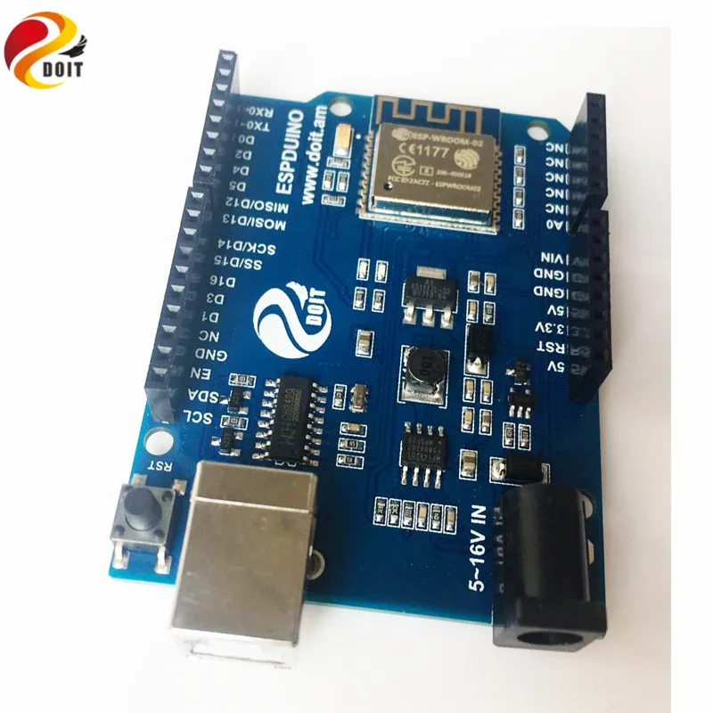 ESPDuino Robot WiFi Controller Compatible With Arduino UNO R3 Development Board From ESP8266 For Robotic Model
ESPDuino Robot WiFi Controller Compatible With Arduino UNO R3 Development Board From ESP8266 For Robotic Model