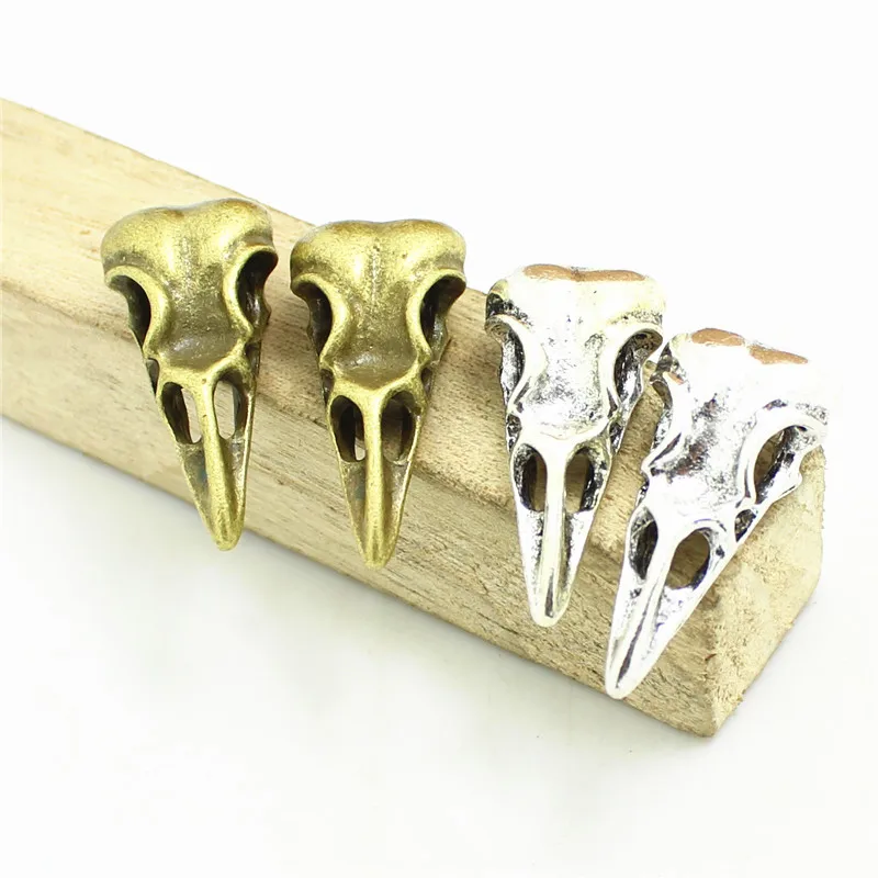 15pcs 31*14*10mm 3D Skull Birdhead Charms Vintage Metal Zinc Alloy Trendy Animals Bird Pendant Charms for Jewelry D0985
15pcs 31*14*10mm 3D Skull Birdhead Charms Vintage Metal Zinc Alloy Trendy Animals Bird Pendant Charms for Jewelry D0985