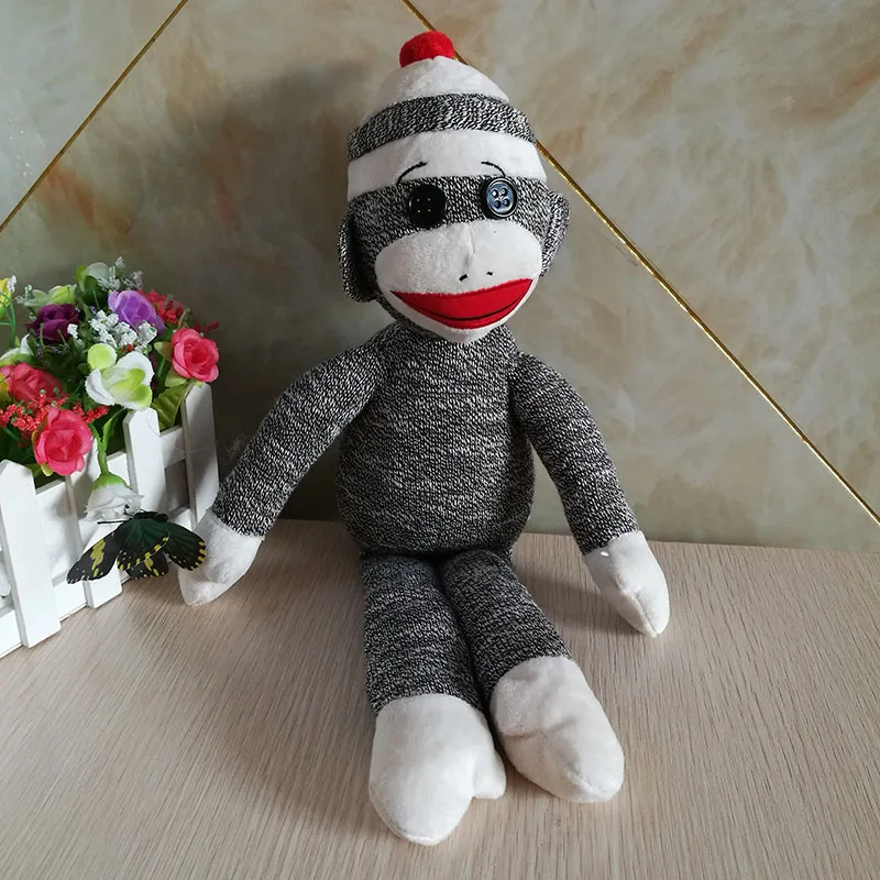SOCK MONKEY TY 1PC 40CM Monkey Stuffed animals KIDS TOYS VALENTINE GIFT children toy SOFT TOY
SOCK MONKEY TY 1PC 40CM Monkey Stuffed animals KIDS TOYS VALENTINE GIFT children toy SOFT TOY