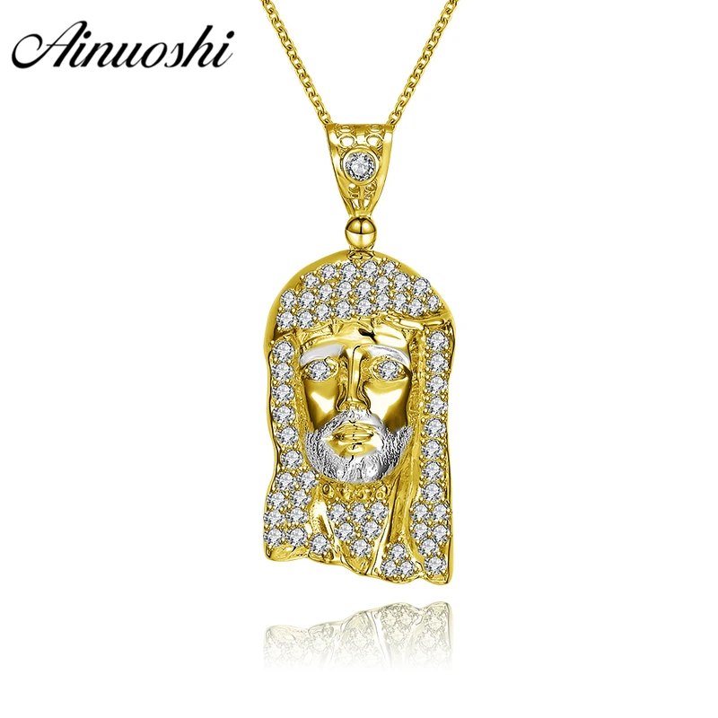 AINUOSHI 10K Solid Yellow Gold Jesus Head Pendant Anniversary Birthday Church Accessory Christian Jewelry 5.6g Separate Pendant
AINUOSHI 10K Solid Yellow Gold Jesus Head Pendant Anniversary Birthday Church Accessory Christian Jewelry 5.6g Separate Pendant