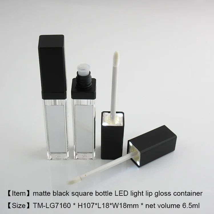 200pcs/lot LED light lip gloss case matte black cap with mirror lip glss container LED empty lipgloss bottle DHL free ship
200pcs/lot LED light lip gloss case matte black cap with mirror lip glss container LED empty lipgloss bottle DHL free ship