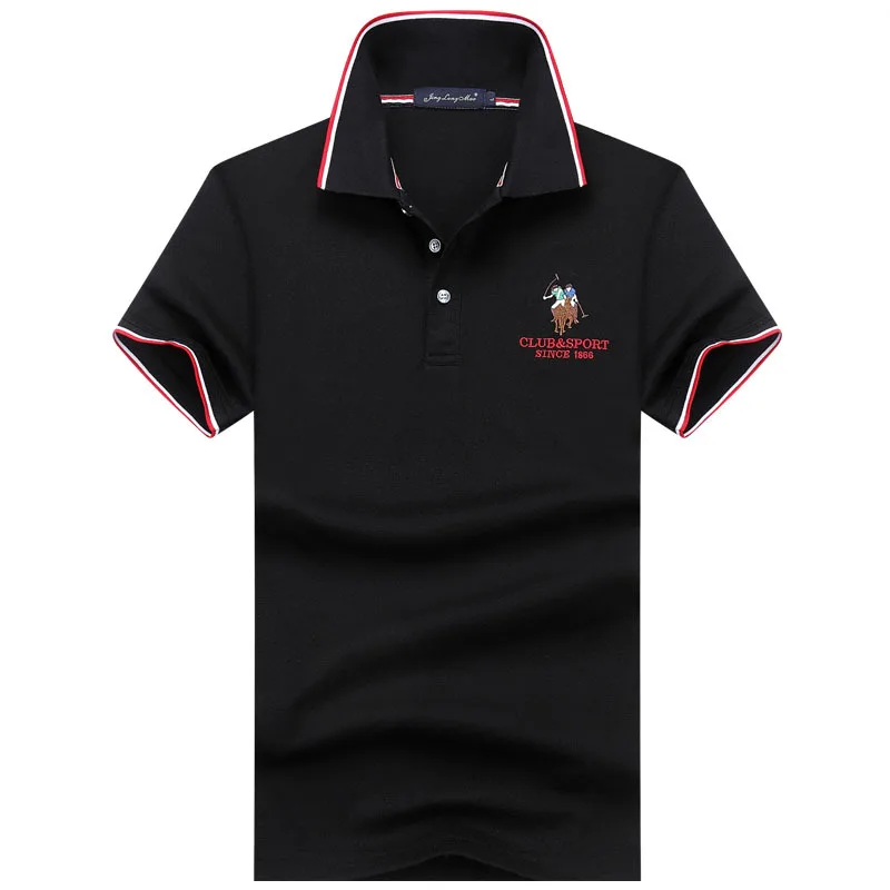 Short Sleeve Tops Tees Solid Slim Homme Polo Shirt Men Casual Hombre Embroidery Cotton 2019 New Brand Business Plus Size m-3xl
Short Sleeve Tops Tees Solid Slim Homme Polo Shirt Men Casual Hombre Embroidery Cotton 2019 New Brand Business Plus Size m-3xl
