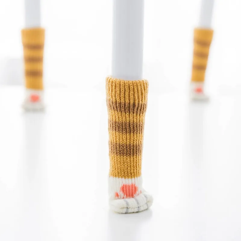 4 pcs/set Cat Style Knitted Dining Table Chair Leg Socks Stool Mat Protective Case Chair Booties Stool Socks Dropshipping Newest
4 pcs/set Cat Style Knitted Dining Table Chair Leg Socks Stool Mat Protective Case Chair Booties Stool Socks Dropshipping Newest