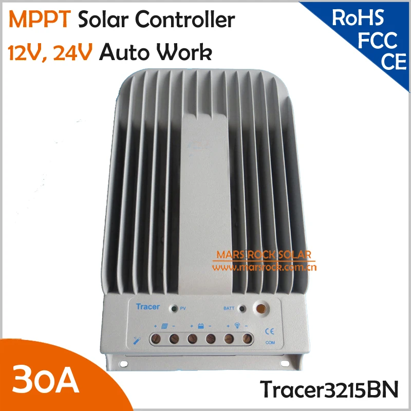 Tracer3215BN 30A 12V 24V Auto Work MPPT Solar Charge Controller with Die-cast Aluminum Design
Tracer3215BN 30A 12V 24V Auto Work MPPT Solar Charge Controller with Die-cast Aluminum Design