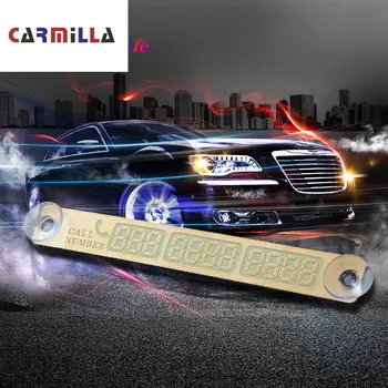 New Car Styling Temporary Parking Card Luminous Calling Phone Number Cards Automobile License Plate with Sucker Plate
New Car Styling Temporary Parking Card Luminous Calling Phone Number Cards Automobile License Plate with Sucker Plate