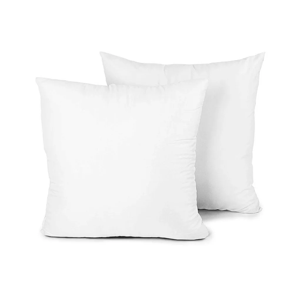 2PCS Hypoallergenic Down Substitute Polyester Square Pillow Core 41x41cm Polyester Fiber Seat Cushion Cores Home Decoration
2PCS Hypoallergenic Down Substitute Polyester Square Pillow Core 41x41cm Polyester Fiber Seat Cushion Cores Home Decoration