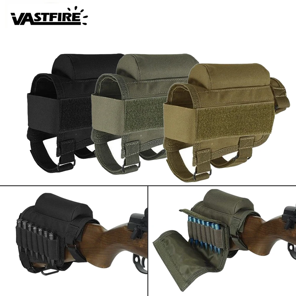 Gun Accessories Tactical Rifle Stock Buttstock Cheek Rest Riser Pad Ammo Cartridges Carrier Case Pouch Holder Hunting Tools
Gun Accessories Tactical Rifle Stock Buttstock Cheek Rest Riser Pad Ammo Cartridges Carrier Case Pouch Holder Hunting Tools