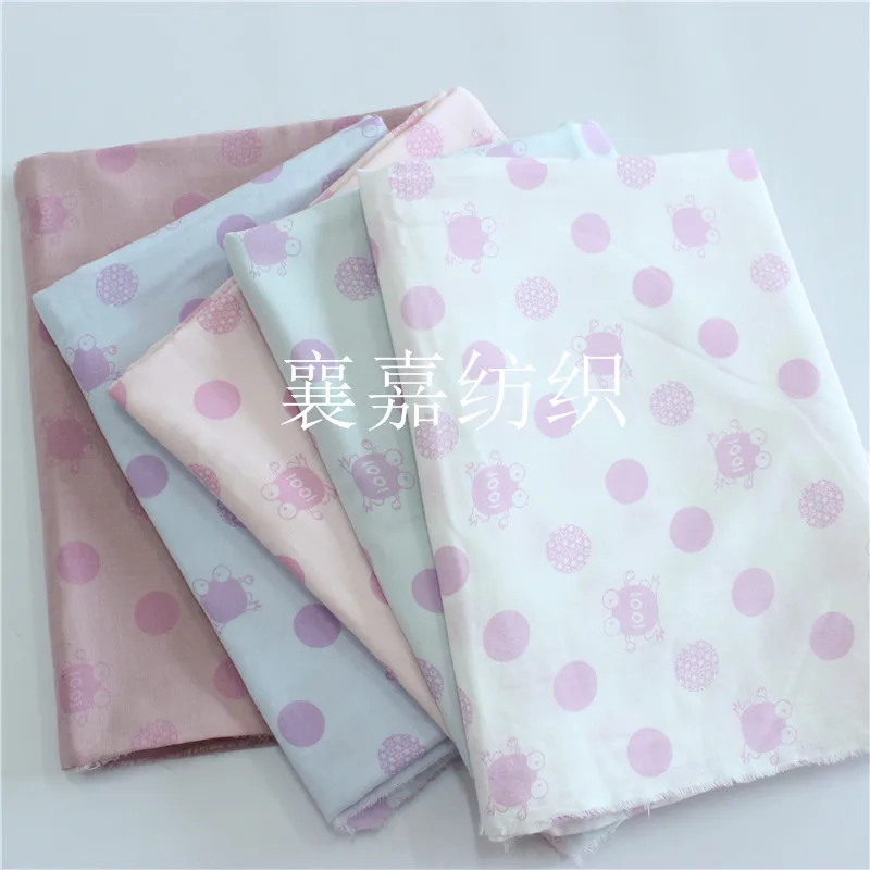 Cotton Combed Cotton Double Gauze Soft Breathable Children's fabrics Clothing Fabric
Cotton Combed Cotton Double Gauze Soft Breathable Children's fabrics Clothing Fabric