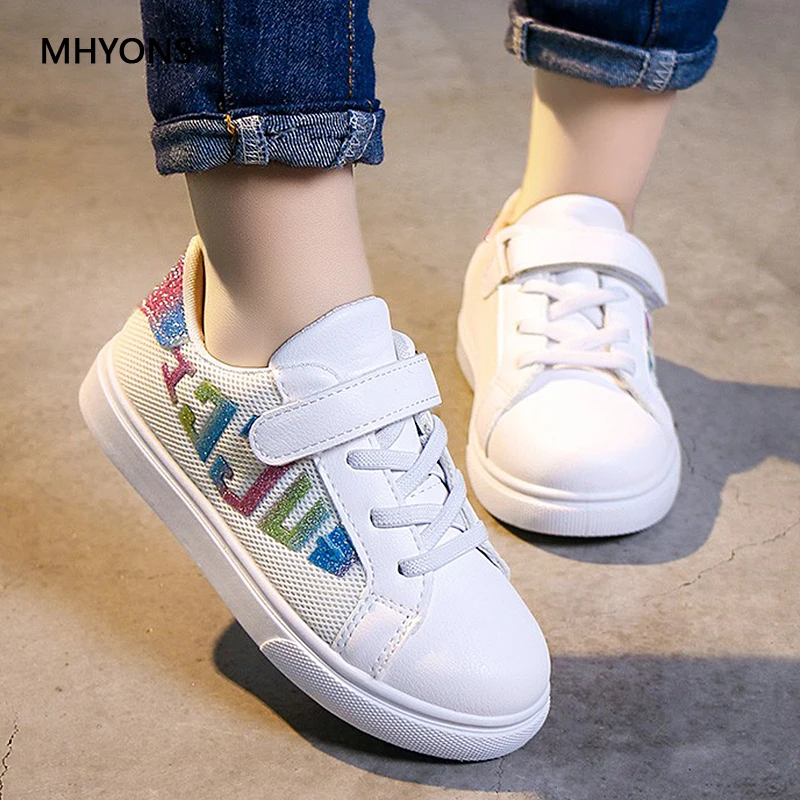 MHYONS 2019 New Children Shoes Girl Fashion Letter Sports Shoes Brand Casual Breathable Outdoor Kids Sneakers Boy Running Shoes
MHYONS 2019 New Children Shoes Girl Fashion Letter Sports Shoes Brand Casual Breathable Outdoor Kids Sneakers Boy Running Shoes