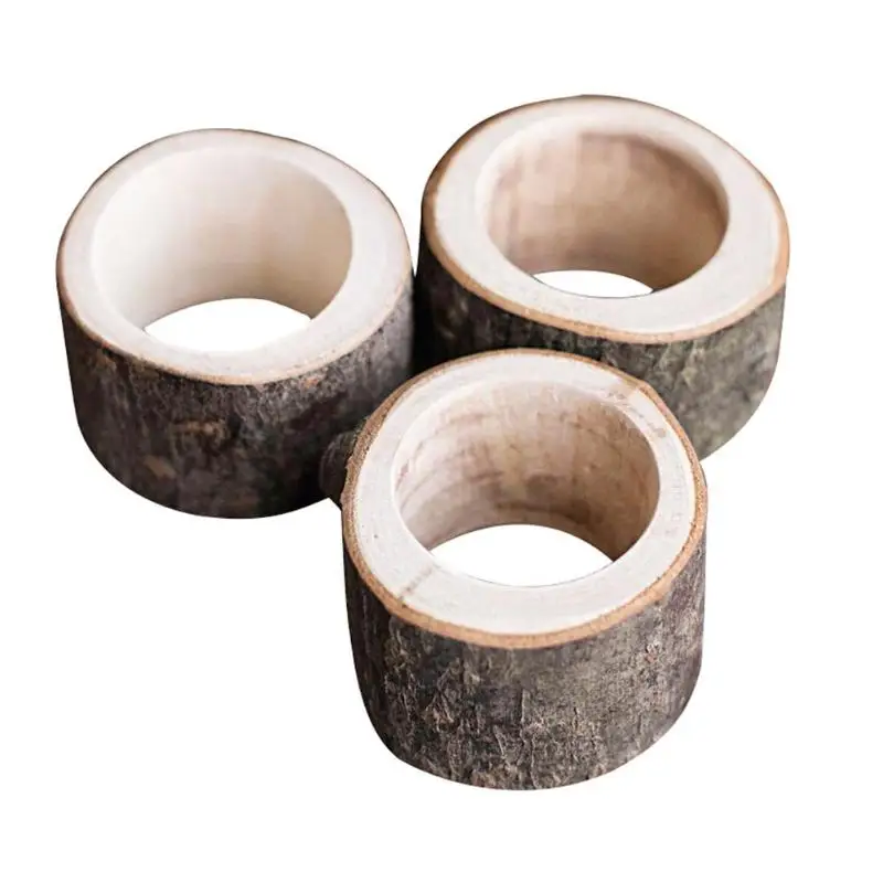 1PC Rustic Wooden Napkin Ring Wedding Party Fabrics Napkin Holder Home Table Decoration Gift For Wedding Desk Decoration 50X50cm
1PC Rustic Wooden Napkin Ring Wedding Party Fabrics Napkin Holder Home Table Decoration Gift For Wedding Desk Decoration 50X50cm
