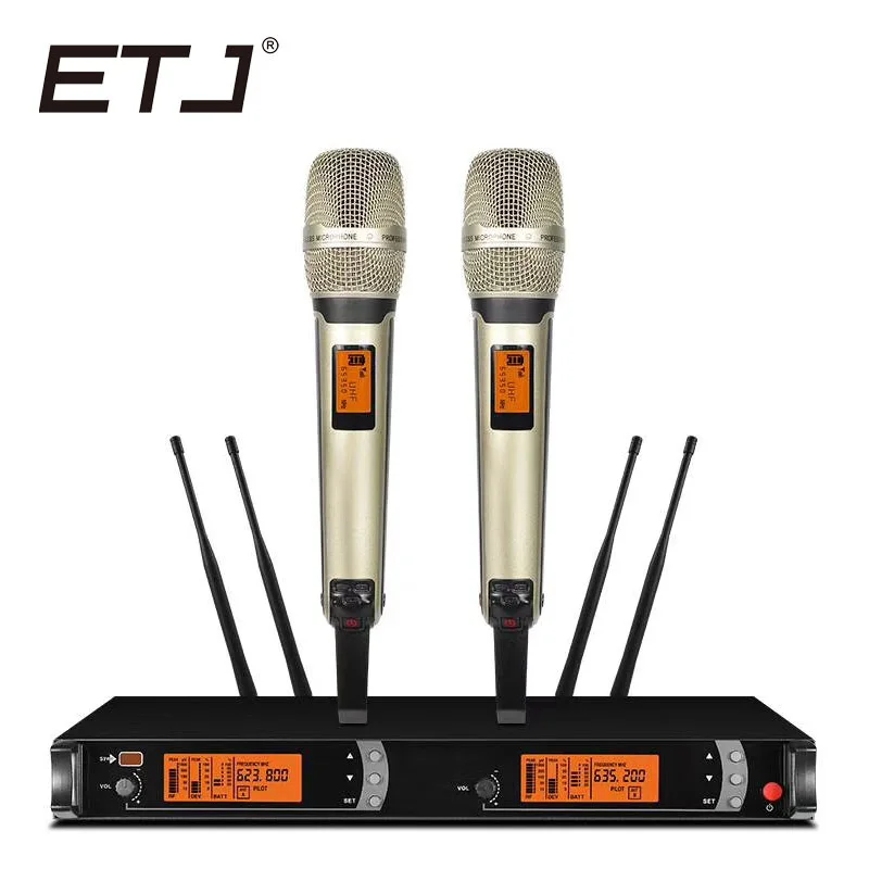 Professional UHF Wireless Microphone Mic System Dual Channels LCD Display Receiver 2 Transmitter Microphone Belt Pack Headset
Professional UHF Wireless Microphone Mic System Dual Channels LCD Display Receiver 2 Transmitter Microphone Belt Pack Headset
