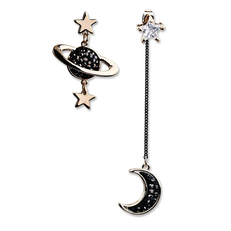 2018 New Arrival Women Crystal Trendy Star long temperament simple black earrings Dangle Earrings
2018 New Arrival Women Crystal Trendy Star long temperament simple black earrings Dangle Earrings