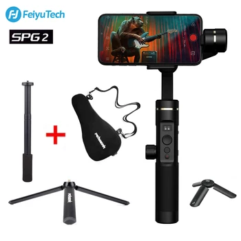 FeiyuTech SPG2 3-Axis Handheld Stabilizer Gimbal for iPhone 11 Pro Max XS Max XR X SE Smartphone Samsung S10 S9 S8 ViVO OPPO
FeiyuTech SPG2 3-Axis Handheld Stabilizer Gimbal for iPhone 11 Pro Max XS Max XR X SE Smartphone Samsung S10 S9 S8 ViVO OPPO