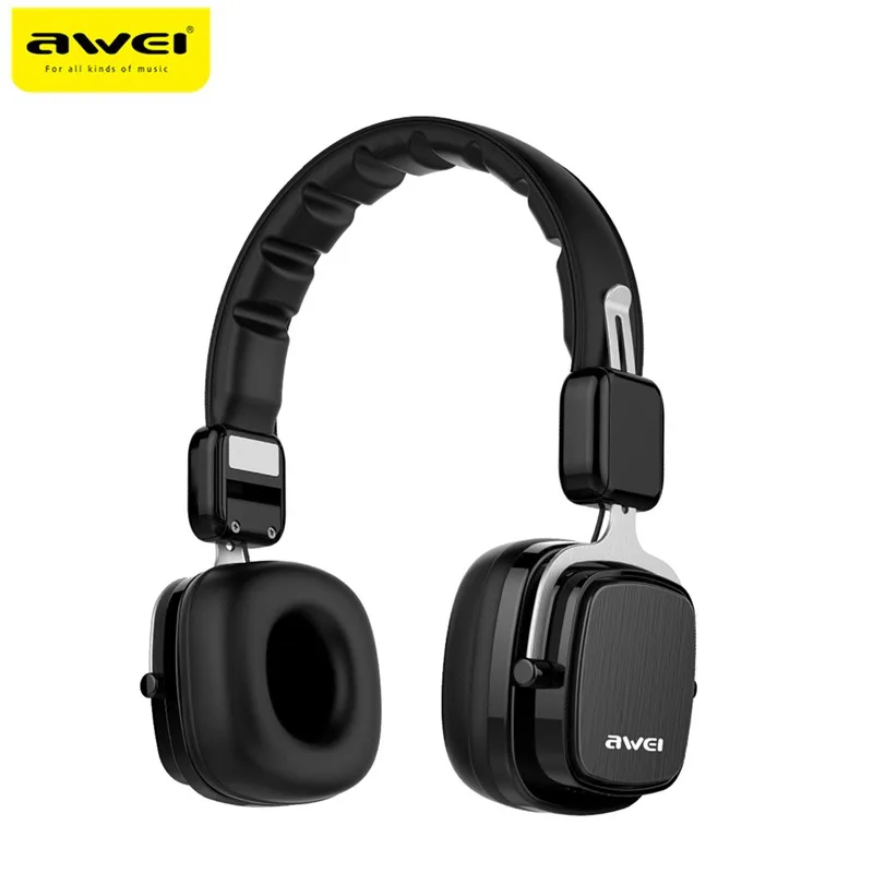 AWEI A750BL Wireless Bluetooth HeadphonesCVC6.0 intelligent noise reduction Folding earphone Built-in Microphone for phones
AWEI A750BL Wireless Bluetooth HeadphonesCVC6.0 intelligent noise reduction Folding earphone Built-in Microphone for phones