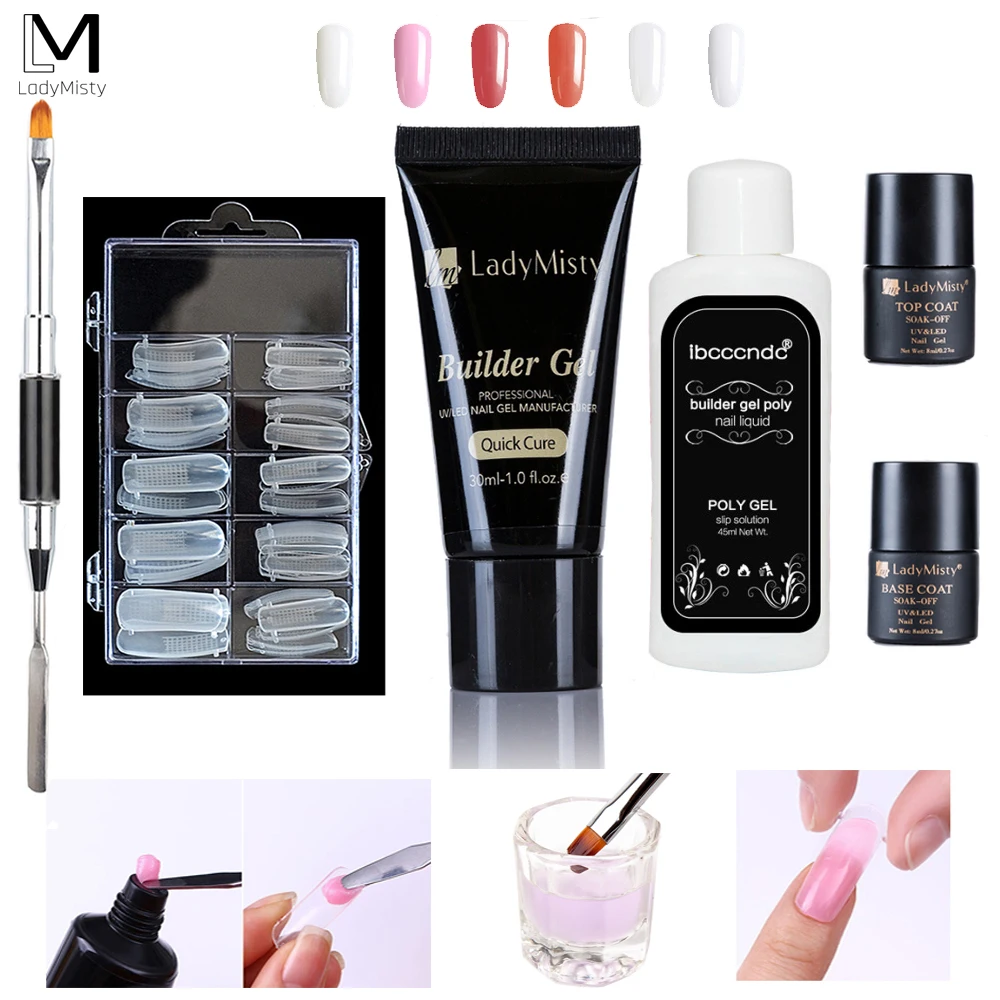 Poly Extention Gel Kits Nail Art Clear Camouflage Color Nail Tip Form Crystal UV Gel LED Acrylic Builder Tips Nail Gel
Poly Extention Gel Kits Nail Art Clear Camouflage Color Nail Tip Form Crystal UV Gel LED Acrylic Builder Tips Nail Gel