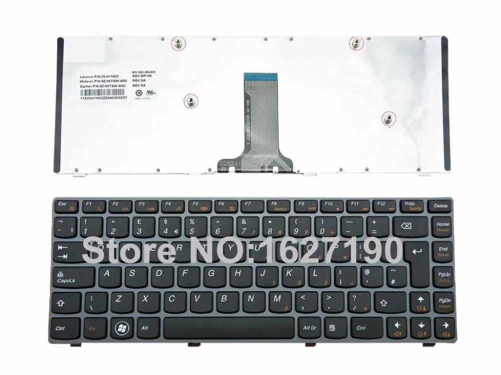 Новая клавиатура для ноутбука LENOVO IdeaPad V370 серая рамка черная клавиатура для ноутбука с 9Z.N5TSW.A0U B6ASW 25-011602
Новая клавиатура для ноутбука LENOVO IdeaPad V370 серая рамка черная клавиатура для ноутбука с 9Z.N5TSW.A0U B6ASW 25-011602