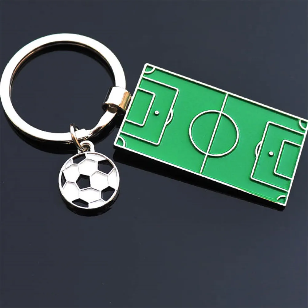 Hot Sale Newest Football Field Keychains Metal Football Keyrings Mini Football Court for Sports Fan Gifts
Hot Sale Newest Football Field Keychains Metal Football Keyrings Mini Football Court for Sports Fan Gifts