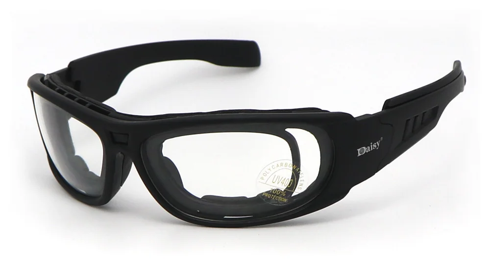 C transparent lens