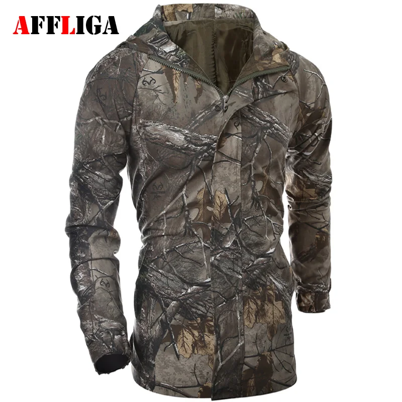 Image 2017 Autumn Men s Camouflage Coat Mens Hoodies Casual Jacket Brand Clothing Military Mens Windbreaker Long Coats Male Outwear