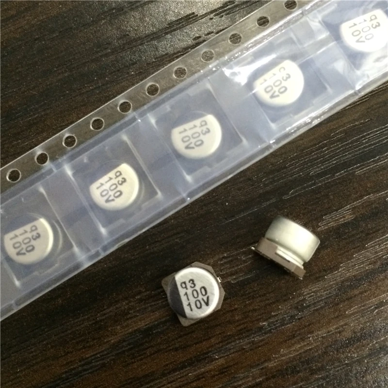 10pcs 100uF 10V NICHICON WX series 6.3x5.4mm 10V100uF Chip type SMD Aluminum Electrolytic Capacitor
10pcs 100uF 10V NICHICON WX series 6.3x5.4mm 10V100uF Chip type SMD Aluminum Electrolytic Capacitor