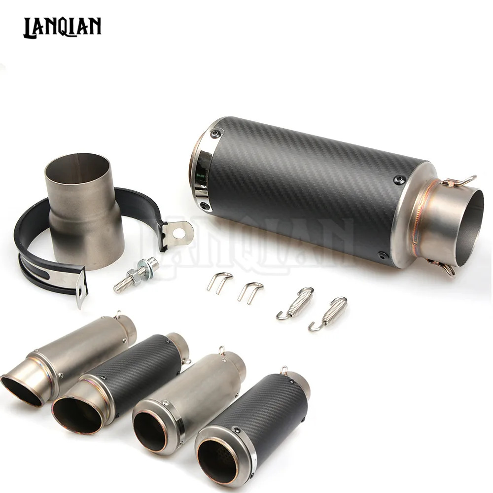 For DUCATI MONSTER 797 748 900 916 M400 M600 M620 GSXR Universal Motorcycle Carbon Fiber Exhaust Pipe GP Escape Exhaust Muffler
For DUCATI MONSTER 797 748 900 916 M400 M600 M620 GSXR Universal Motorcycle Carbon Fiber Exhaust Pipe GP Escape Exhaust Muffler