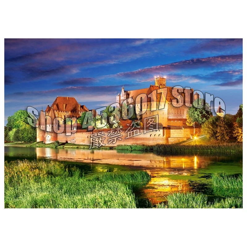 DIY Diamond Painting Malbork Castle, Poland Palace Christmas Gift Full Drill Diamond Embroidery Cross Stitch Mosaic Home Decor
DIY Diamond Painting Malbork Castle, Poland Palace Christmas Gift Full Drill Diamond Embroidery Cross Stitch Mosaic Home Decor