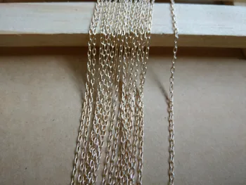 bracelet necklace material DIY steel chain accessories Jewelry parts brass chain/1.2*2.4MM SMB1008
bracelet necklace material DIY steel chain accessories Jewelry parts brass chain/1.2*2.4MM SMB1008