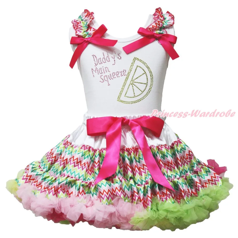 Valentine Daddy Main Squeeze White Top Rainbow Chevron Girl Skirt Outfit 1-8Year
Valentine Daddy Main Squeeze White Top Rainbow Chevron Girl Skirt Outfit 1-8Year
