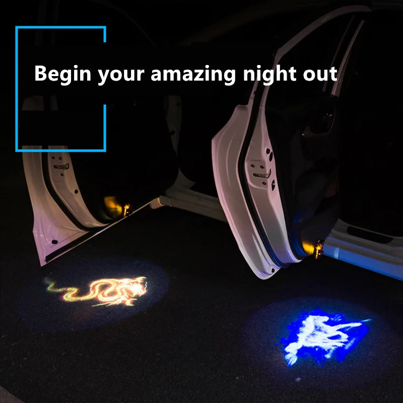 2pcs Car Door Wireless Projector Laser Logo welcome Light Ghost Shadow LED Spotlight door openning warning decoration lamp
2pcs Car Door Wireless Projector Laser Logo welcome Light Ghost Shadow LED Spotlight door openning warning decoration lamp