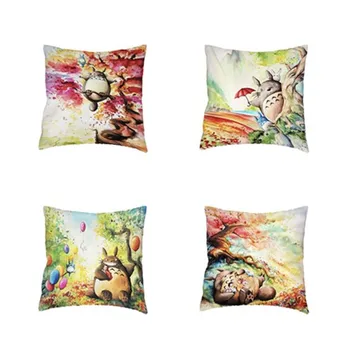Japan Animation White Totoro Cushion Cover Polyester Peach Skin 45*45cm Pillow Case 4 Piece Set Home Bedroom Bed Sofa Decoration
Japan Animation White Totoro Cushion Cover Polyester Peach Skin 45*45cm Pillow Case 4 Piece Set Home Bedroom Bed Sofa Decoration