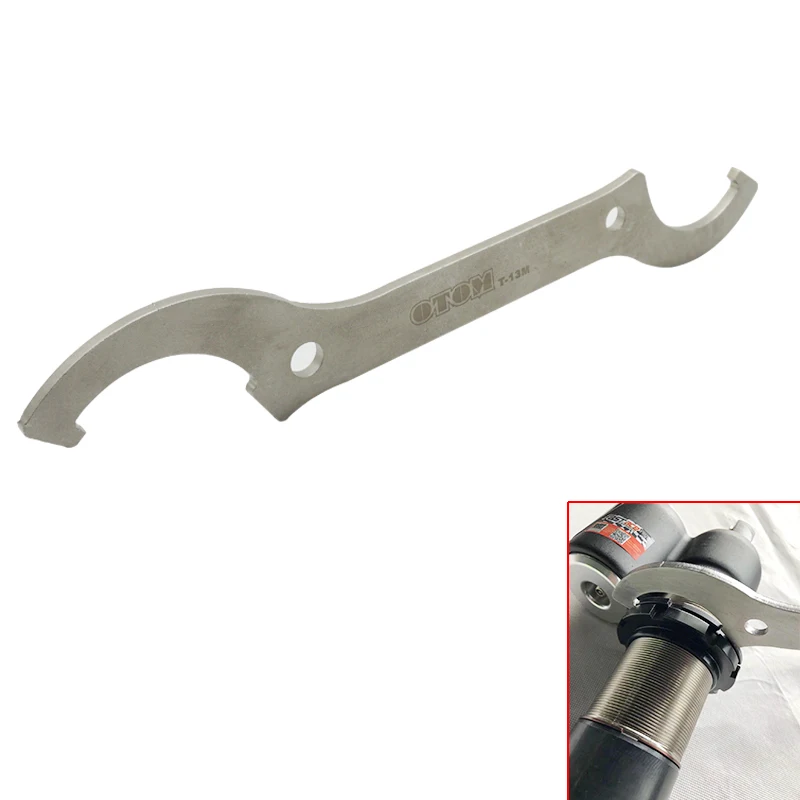 Motorcycle bicycle rear shock wrench tool rest assured maintenance motocross column screw removed
Motorcycle bicycle rear shock wrench tool rest assured maintenance motocross column screw removed