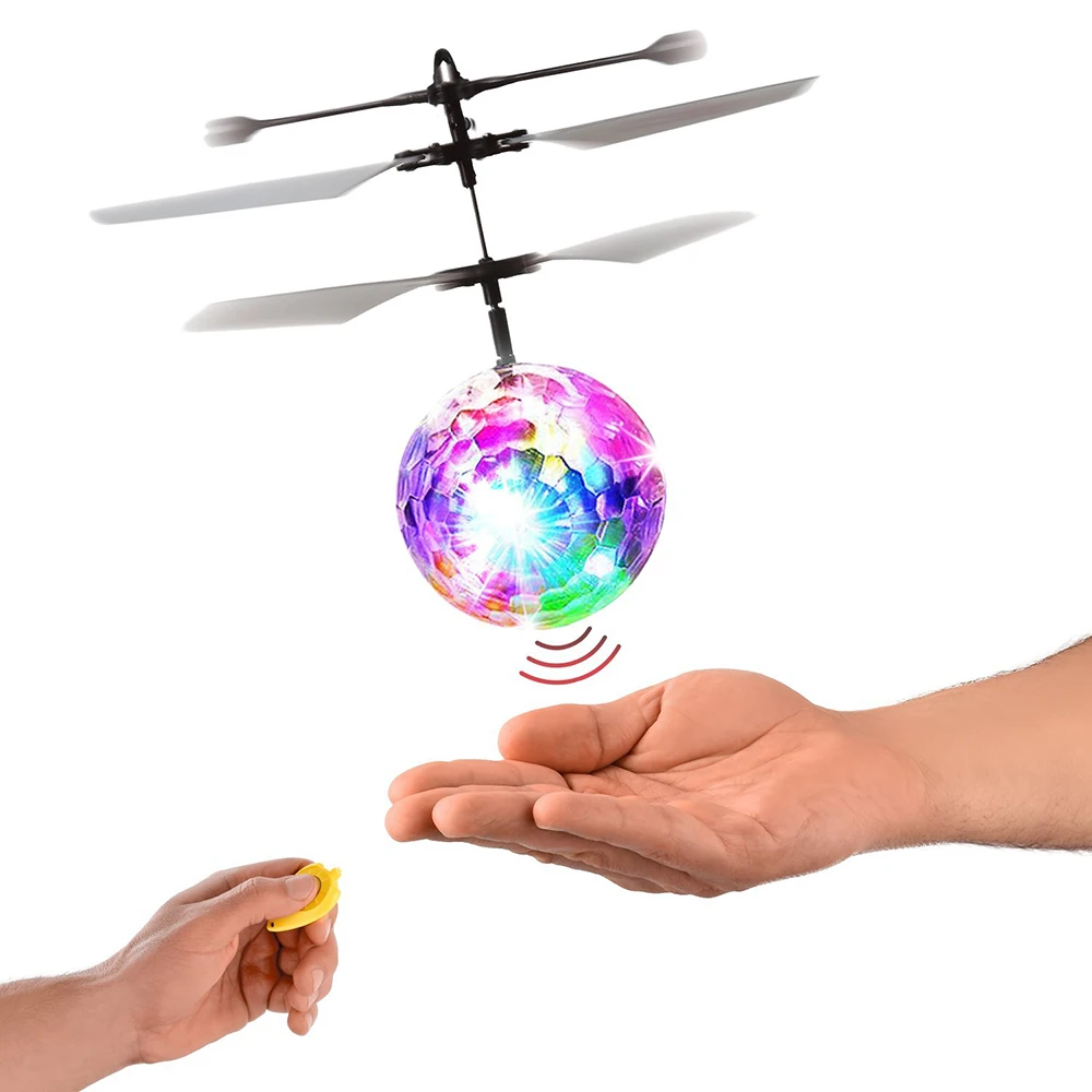 led magic flying ball