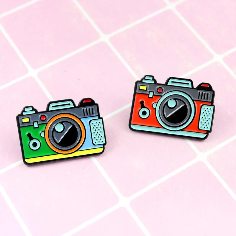 Free Shipping personality Metal Cute Retro creative camera drop oil brooch pin Enamel Cartoon badge Jewelry For Women
Free Shipping personality Metal Cute Retro creative camera drop oil brooch pin Enamel Cartoon badge Jewelry For Women