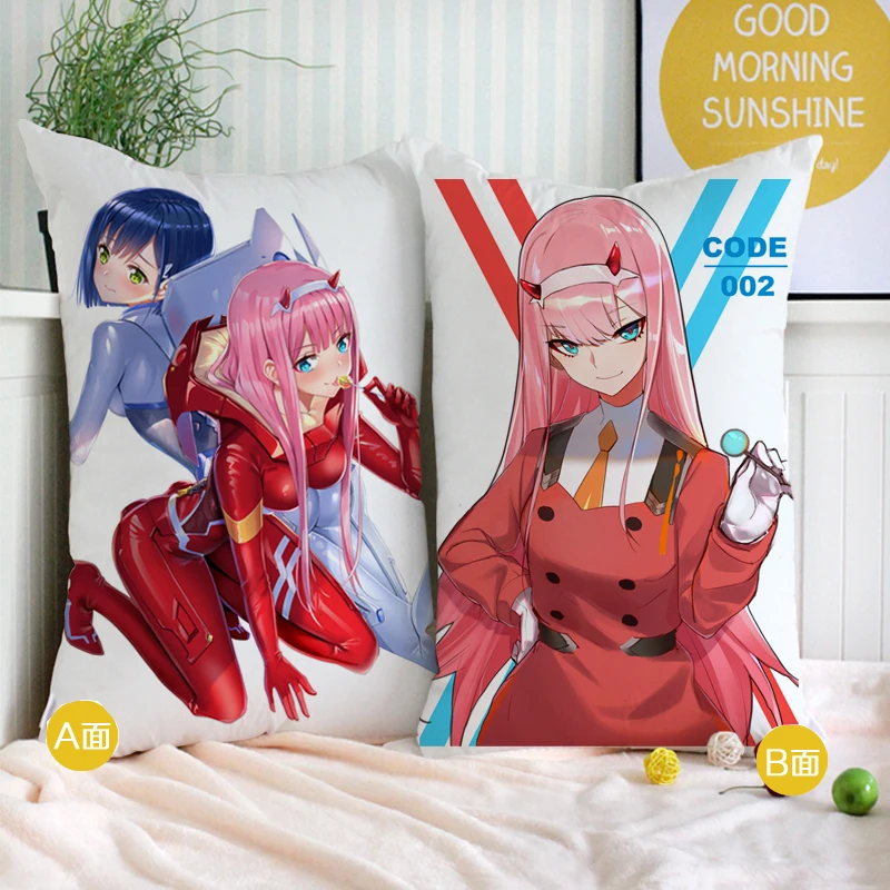 Home Textile Two sided Throw Pillow Cover Cases Anime DARLLING in the FRANXX Dakimakura 40x60cm
Home Textile Two sided Throw Pillow Cover Cases Anime DARLLING in the FRANXX Dakimakura 40x60cm