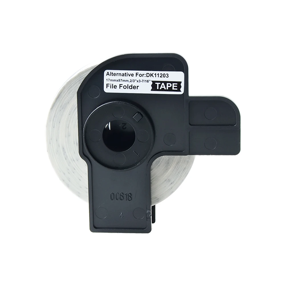 1 Roll Label tape DK-11203 Label 17mm x 87mm 300pages/roall Continuous Compatible for Brother QL-710W/800/810W/820NWB/1050/1060N
1 Roll Label tape DK-11203 Label 17mm x 87mm 300pages/roall Continuous Compatible for Brother QL-710W/800/810W/820NWB/1050/1060N